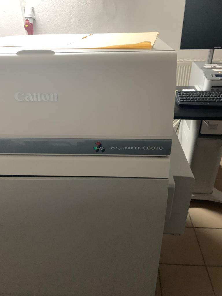 БЫВШИЙ В УПОТРЕБЛЕНИИ Canon Image Press 6010 - Цифровые принтеры -  Allforprintmarket