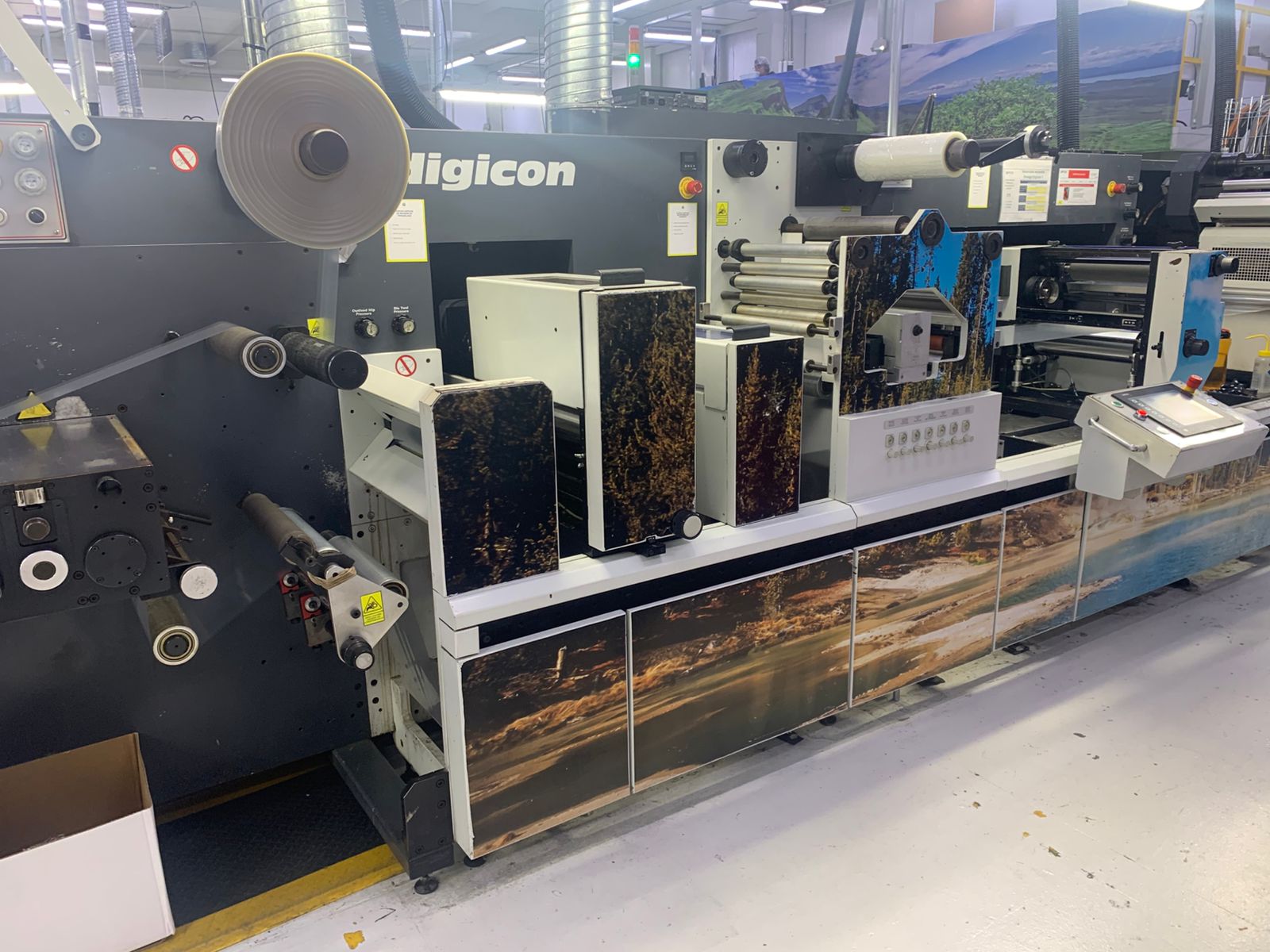 ABG Omega Digicon 2 - Mașini de finisat etichete