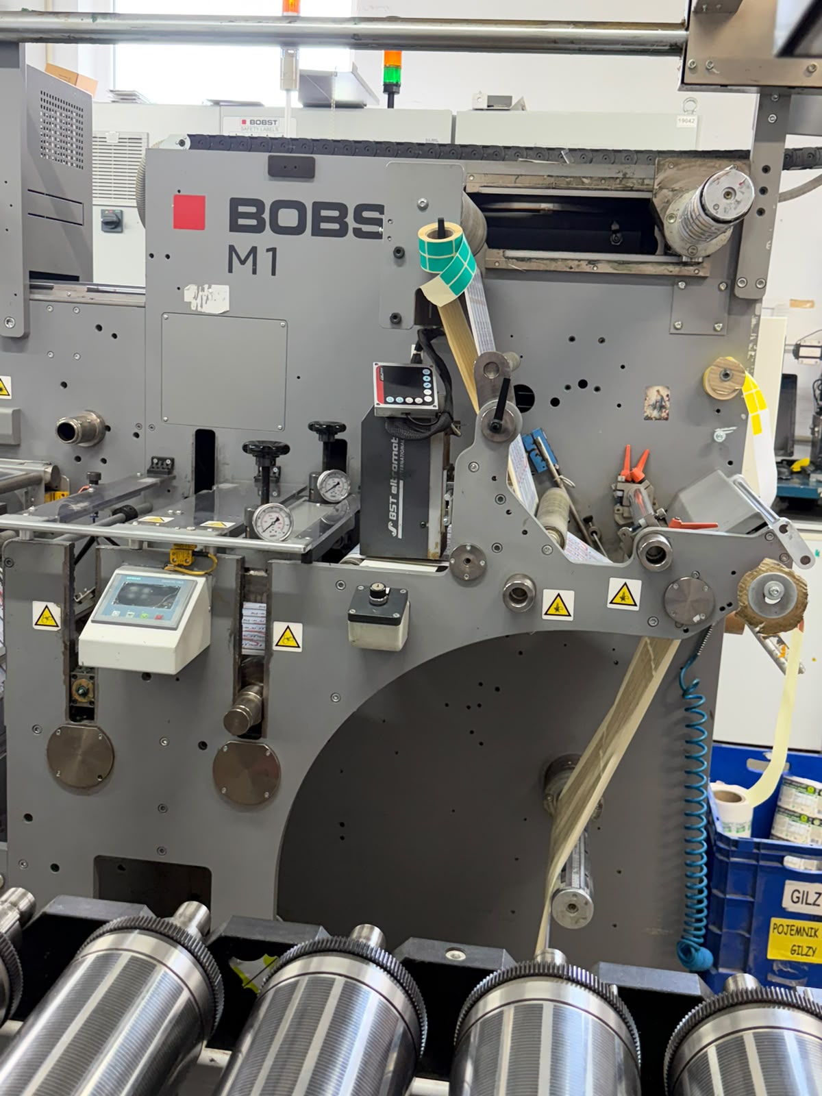 Bobst M1 Vision 430 10k - Schmalbahn-Flexo-Etikettendruckmaschinen