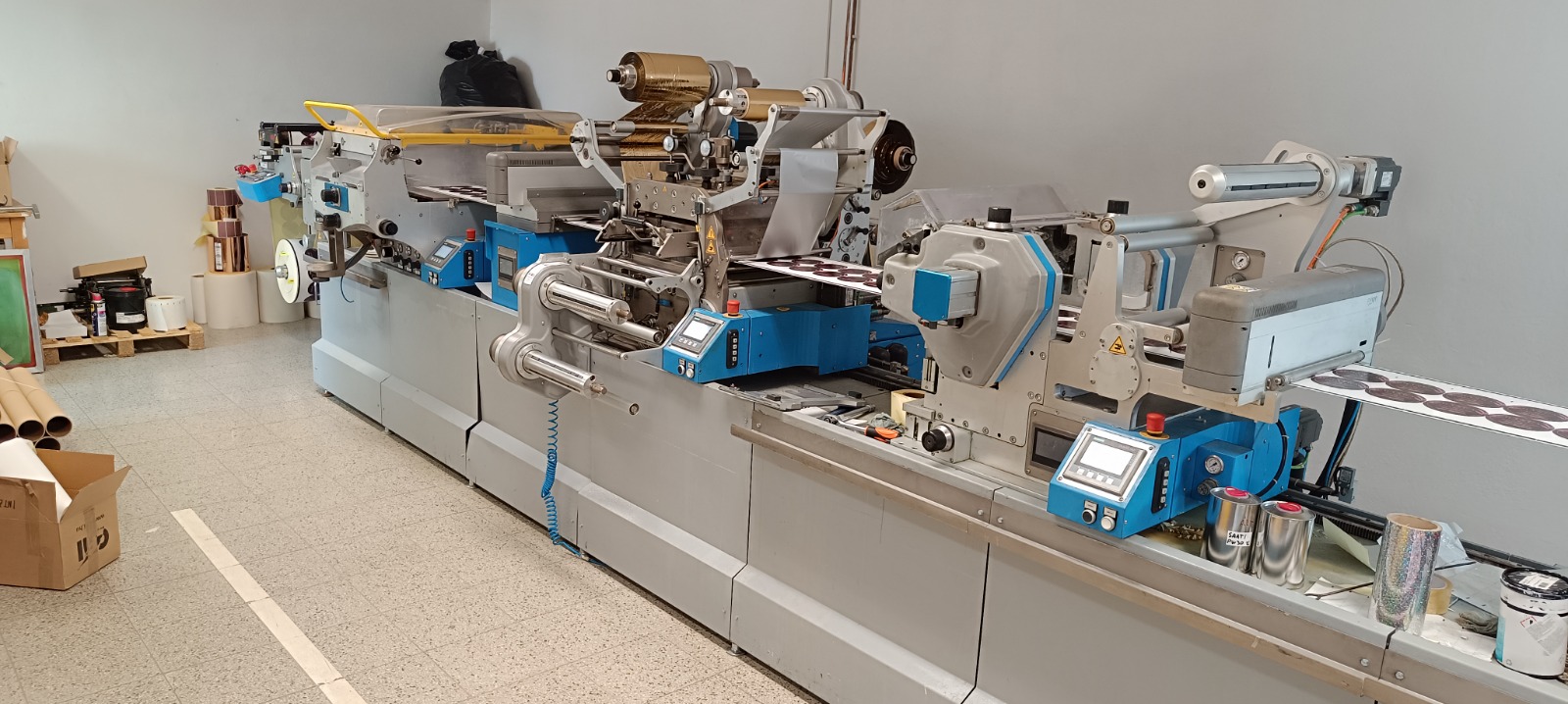 Cartes GT 360 - Narrow web Flexographic Label Printing Machines