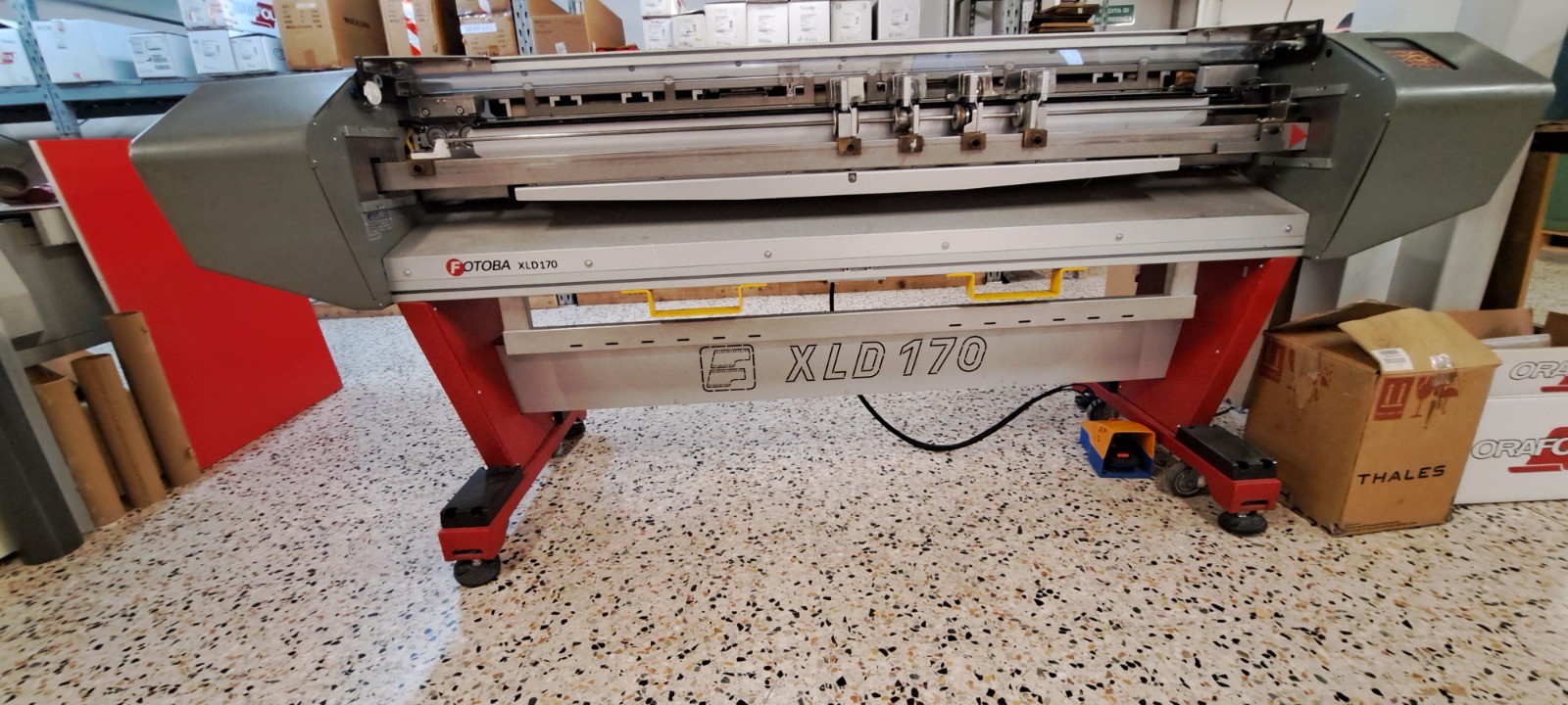Fotoba XLD 170 - Цифровой раскройный стол