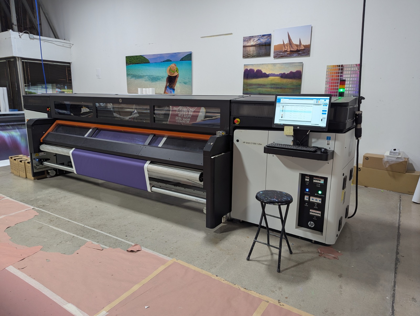 HP Stitch S1000 - Imprimantes numériques grand format