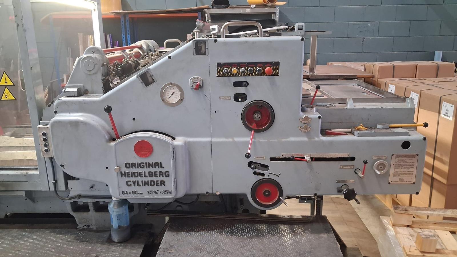Heidelberg Original Cylinder Hot Foil Stamping & Embossing Machine (3)