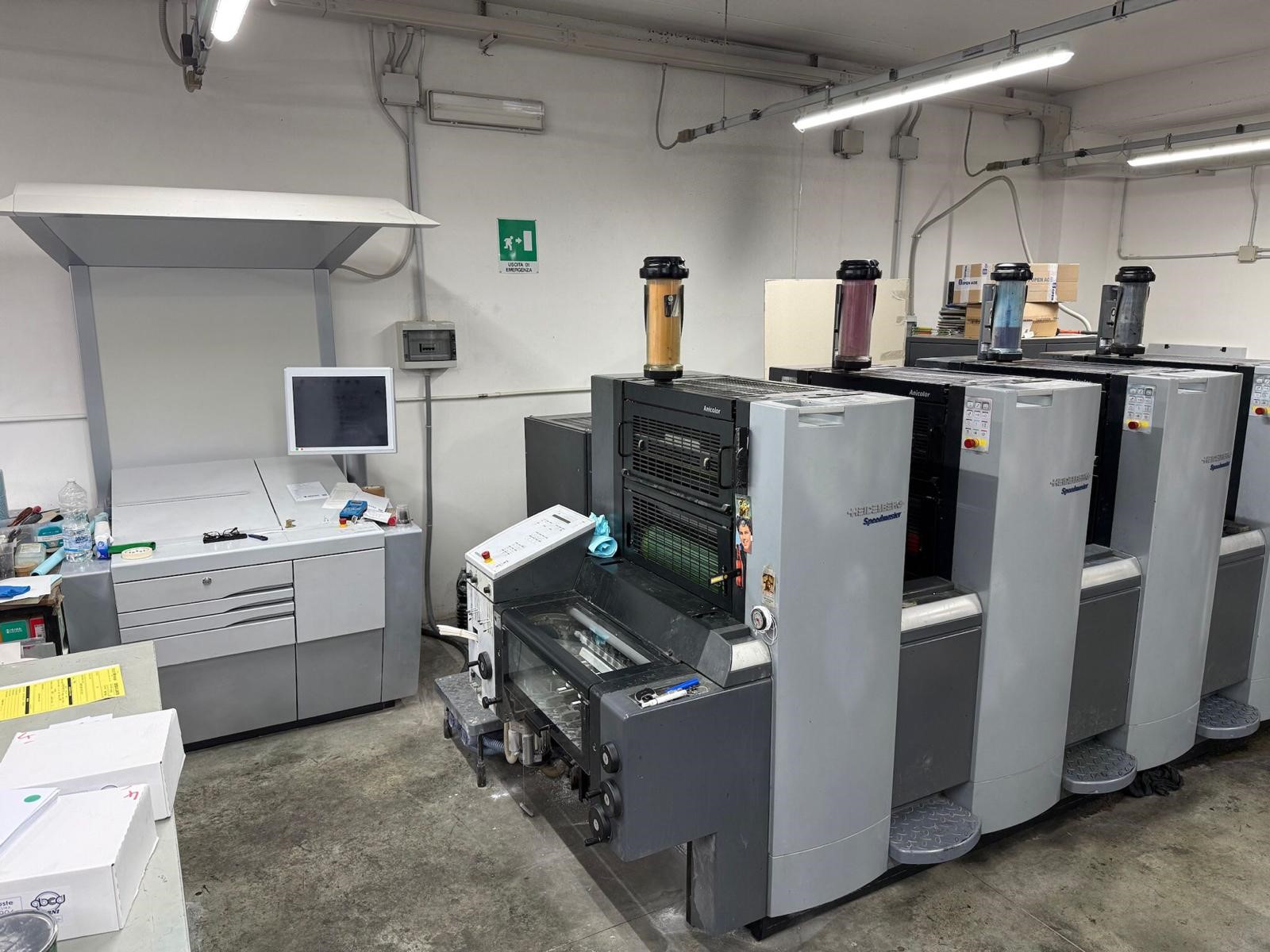 Heidelberg SM 52 - 4  Anicolor - 1 - 4 colori - Macchina da stampa offset a foglio