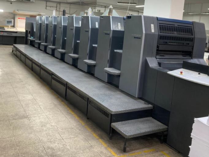 Heidelberg SM 74-8-P5 - 5 - 8 colors - Sheetfed Offset Printing Press