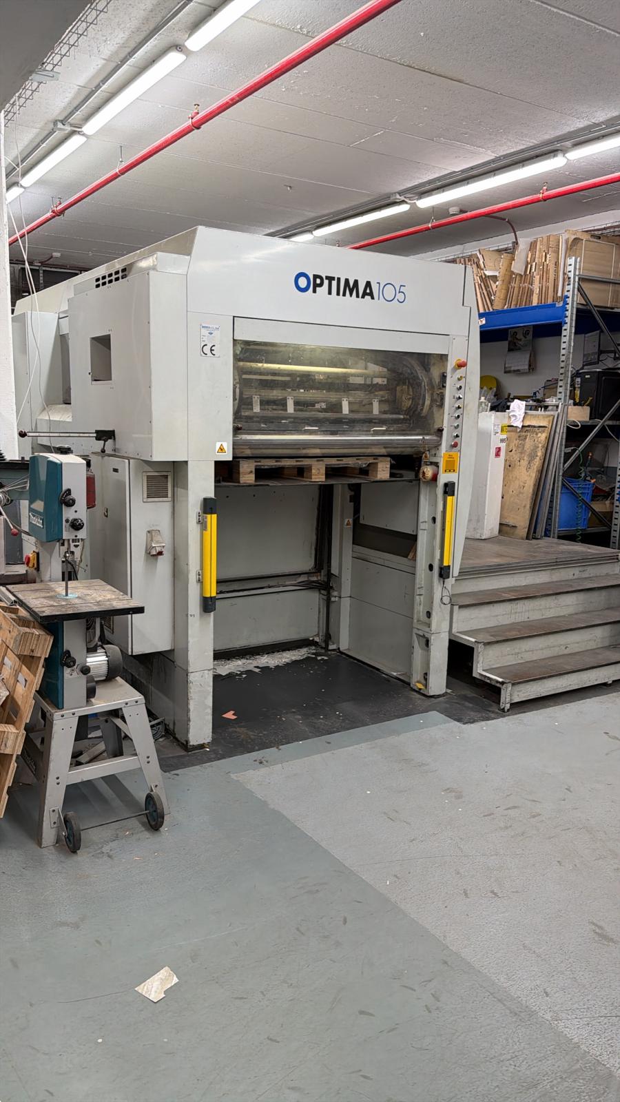 Iberica Optima 105 - Flachbettstanzmaschinen