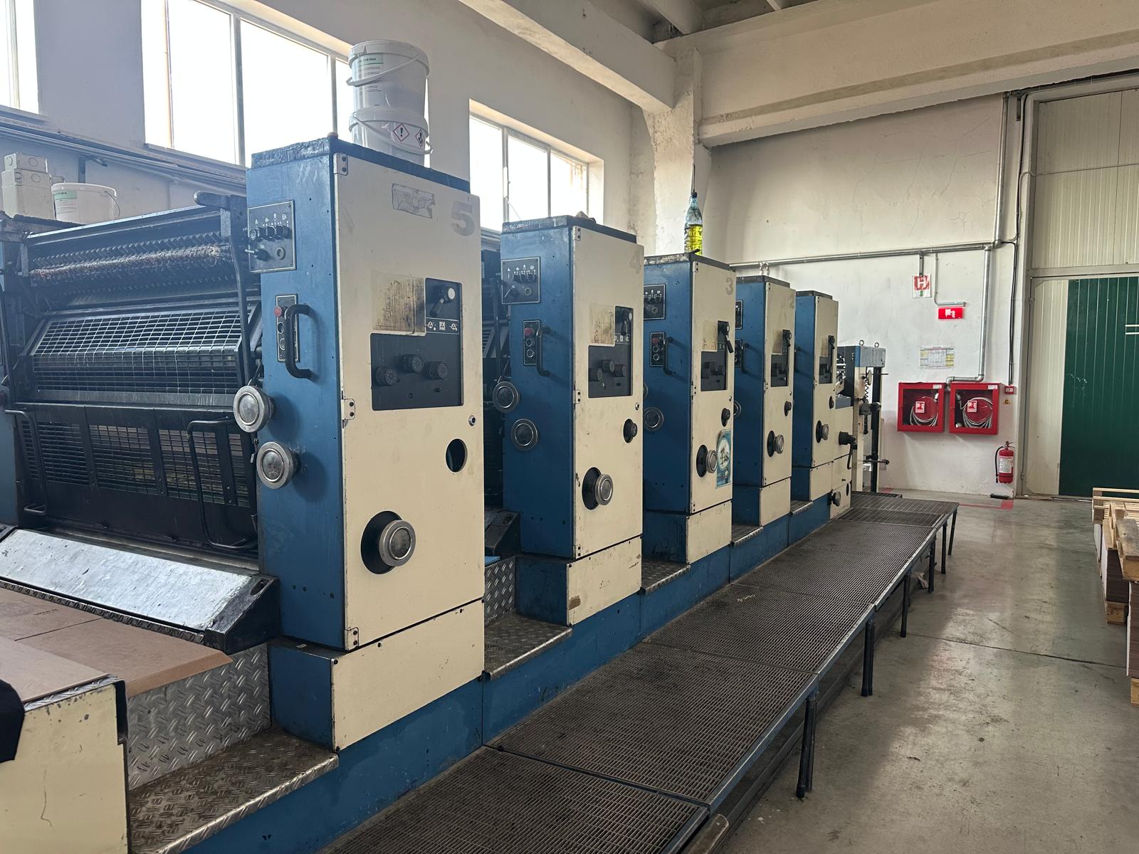 KBA RA 104 5 - 5 - 8 colors - Sheetfed Offset Printing Press