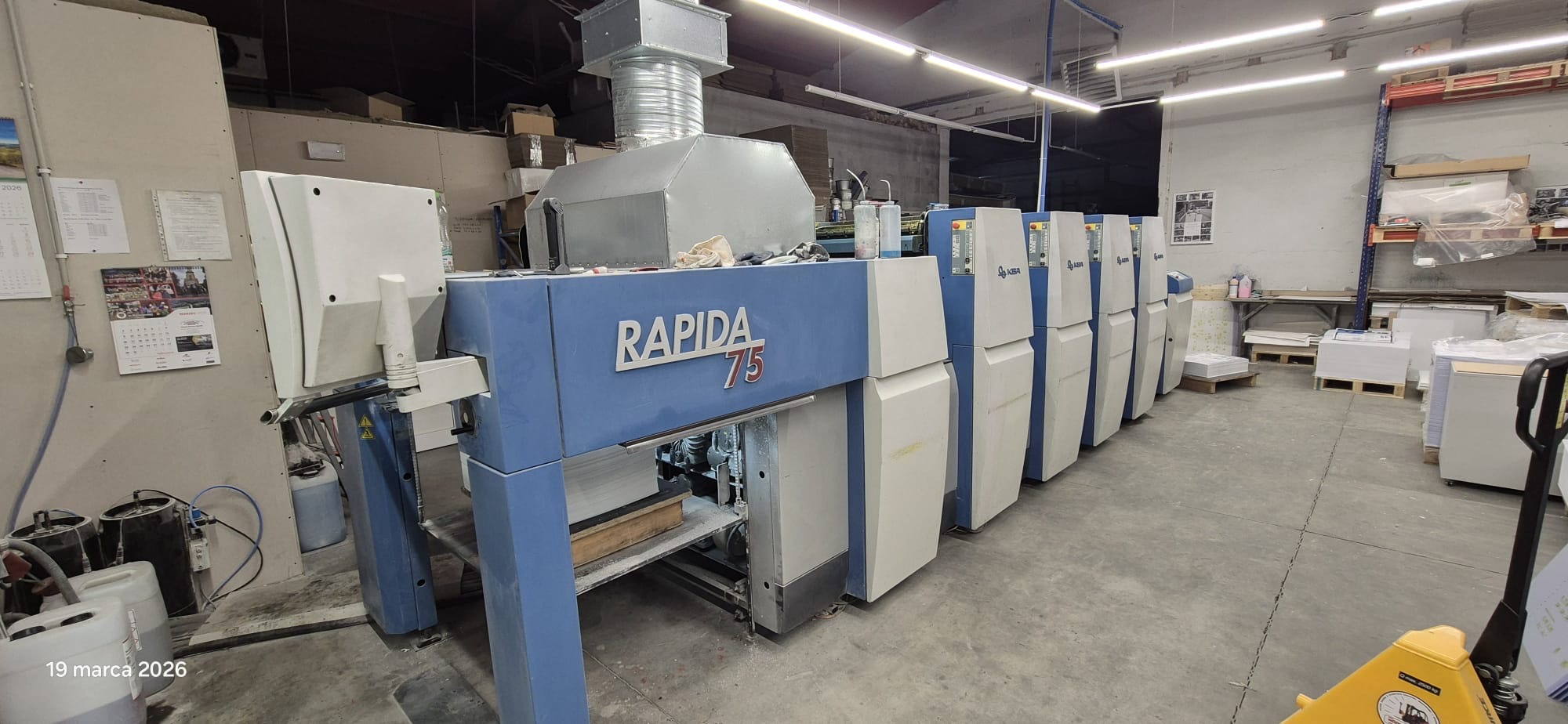 KBA Rapida 75-4 - 1 - 4 couleurs - Machines offset a feuilles