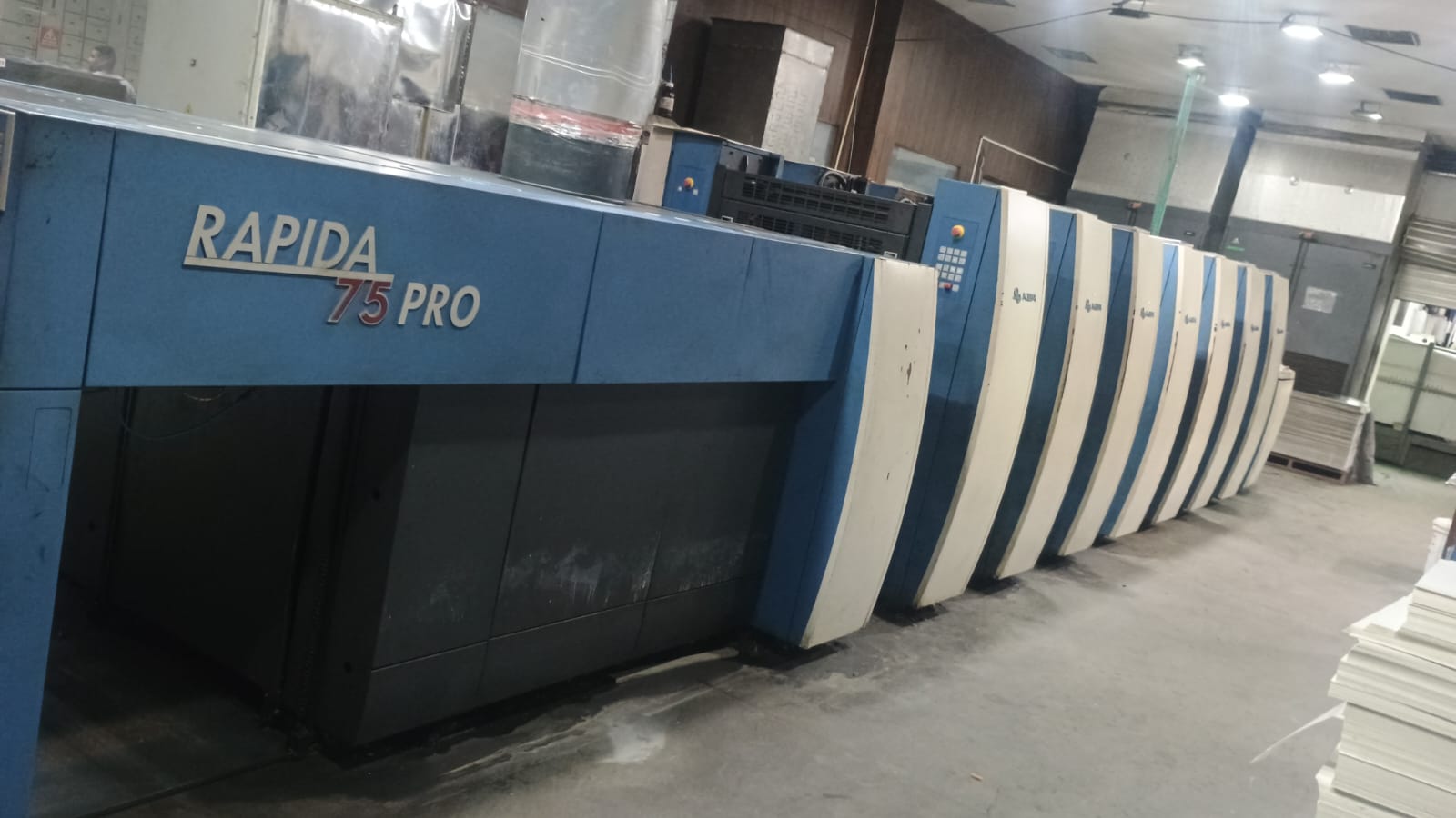 KBA Rapida 75 PR0-6+L FAPC ALV2 - 5 - 8 colors - Sheetfed Offset Printing Press
