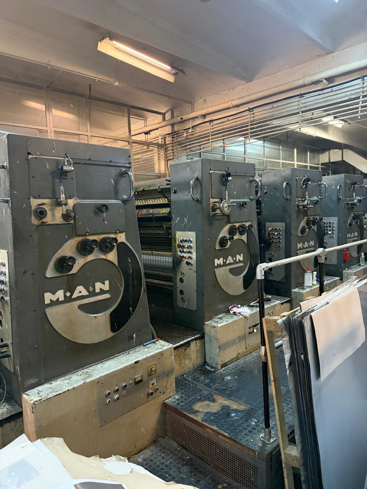 Man Ultraman VII AGS - 5 - 8 colors - Sheetfed Offset Printing Press