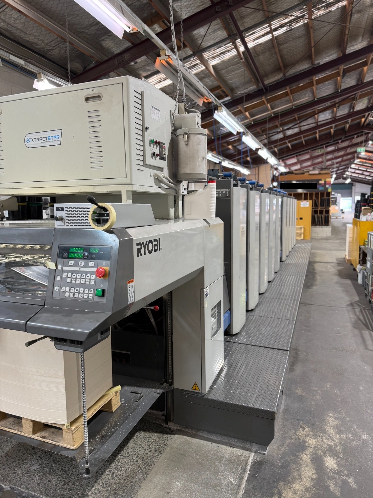 Ryobi 7510 GP - 9 - 12 colors - Sheetfed Offset Printing Press